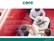 Tablet Screenshot of coreatwork.com